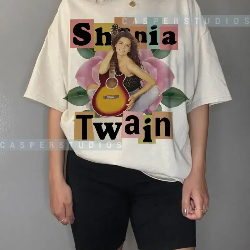 Shania Twain ConcerT T Shirt 2003 UP Tour graphic tee vintage HA0241