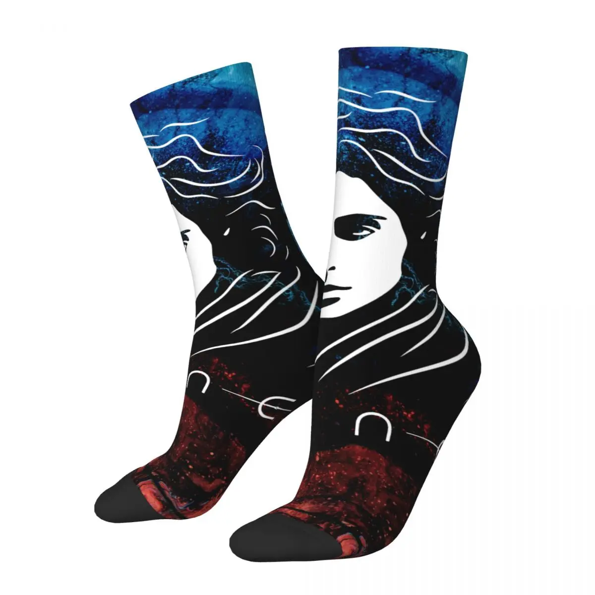 

Crazy compression Paul Atreides Sock for Men Harajuku Dune Quality Pattern Crew Sock Novelty