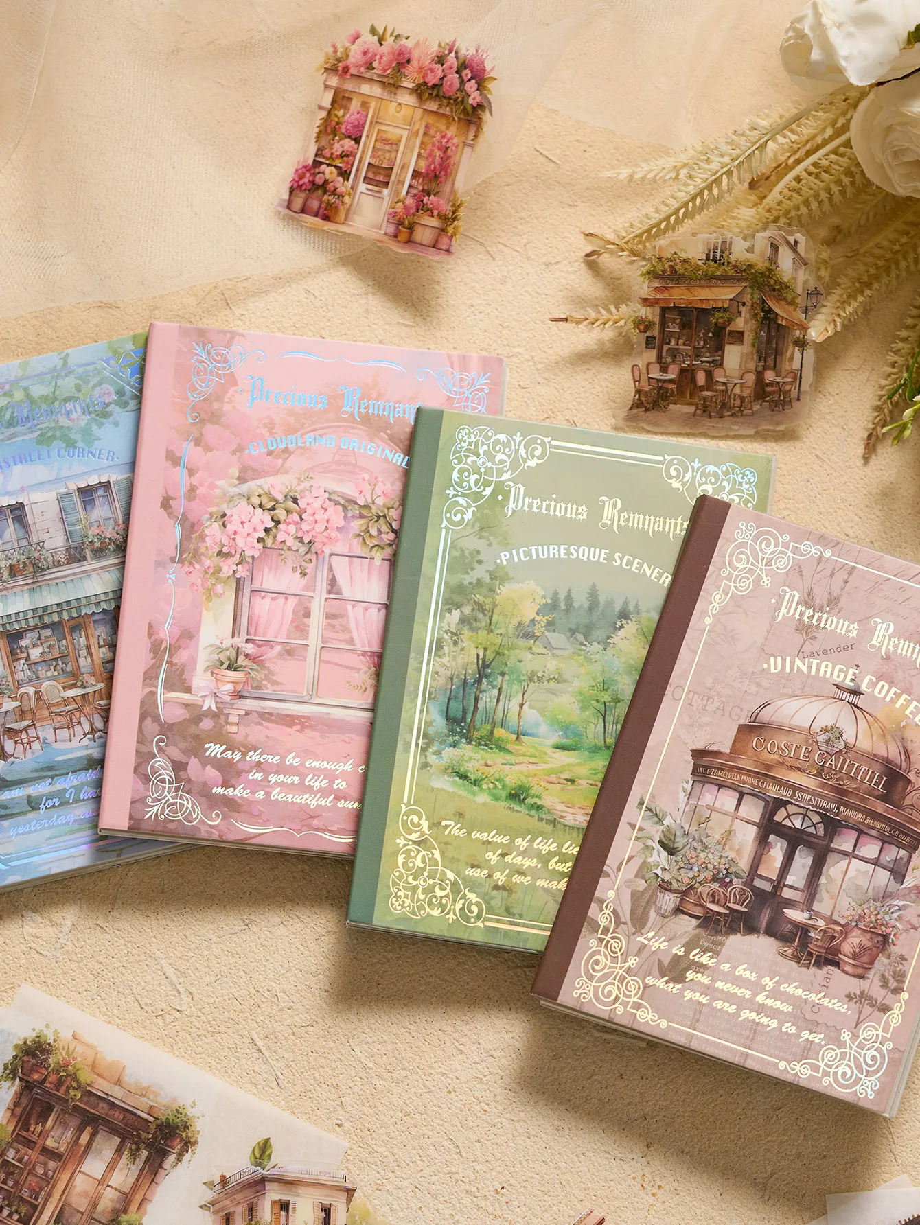 

54 шт./пакет, свежие винтажные наклейки для домашних животных, набор материалов Jiguang Pianyu Series, планировщик «сделай сам», декоративные наклейки/чехол для телефона