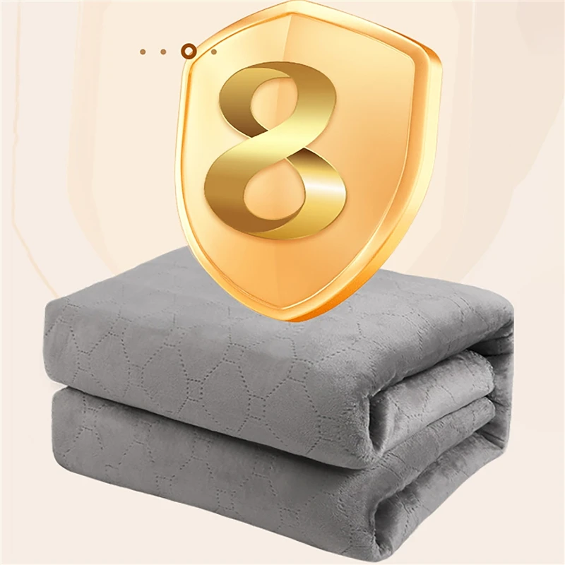 

220V Electric Blanket Smart Control with Timing Temperature Adjustable Heated Blanket Winter Carpet Mat for Home Bedroom Use