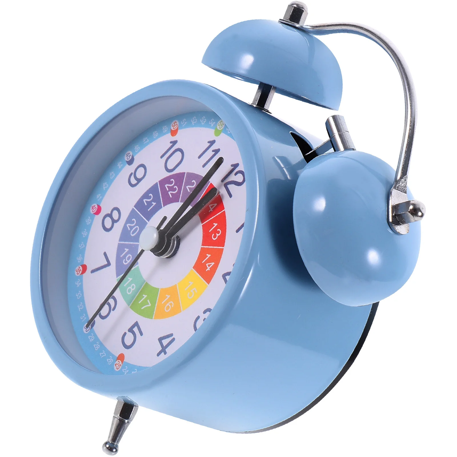 

Luminous Silent Alarm Small Desk Clock Table Clock Decorative Night Light Bedroom Room Household Desktop