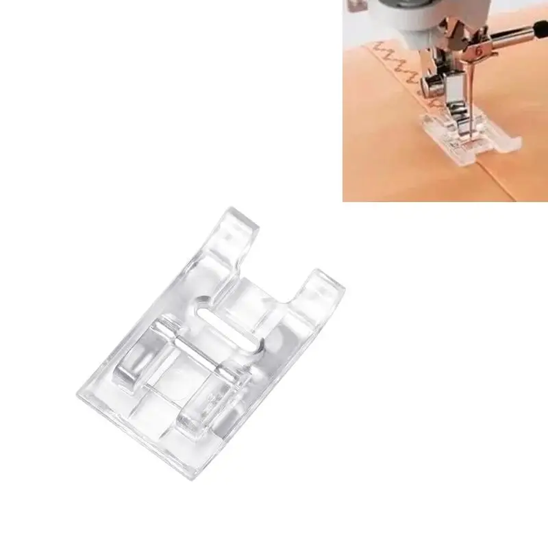 Household Sewing Machine Presser Foot Transparent Pattern Presser Foot Satin Embroidery Presser Foot Sewing Accessories#7303