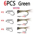 6PCS Green WY296