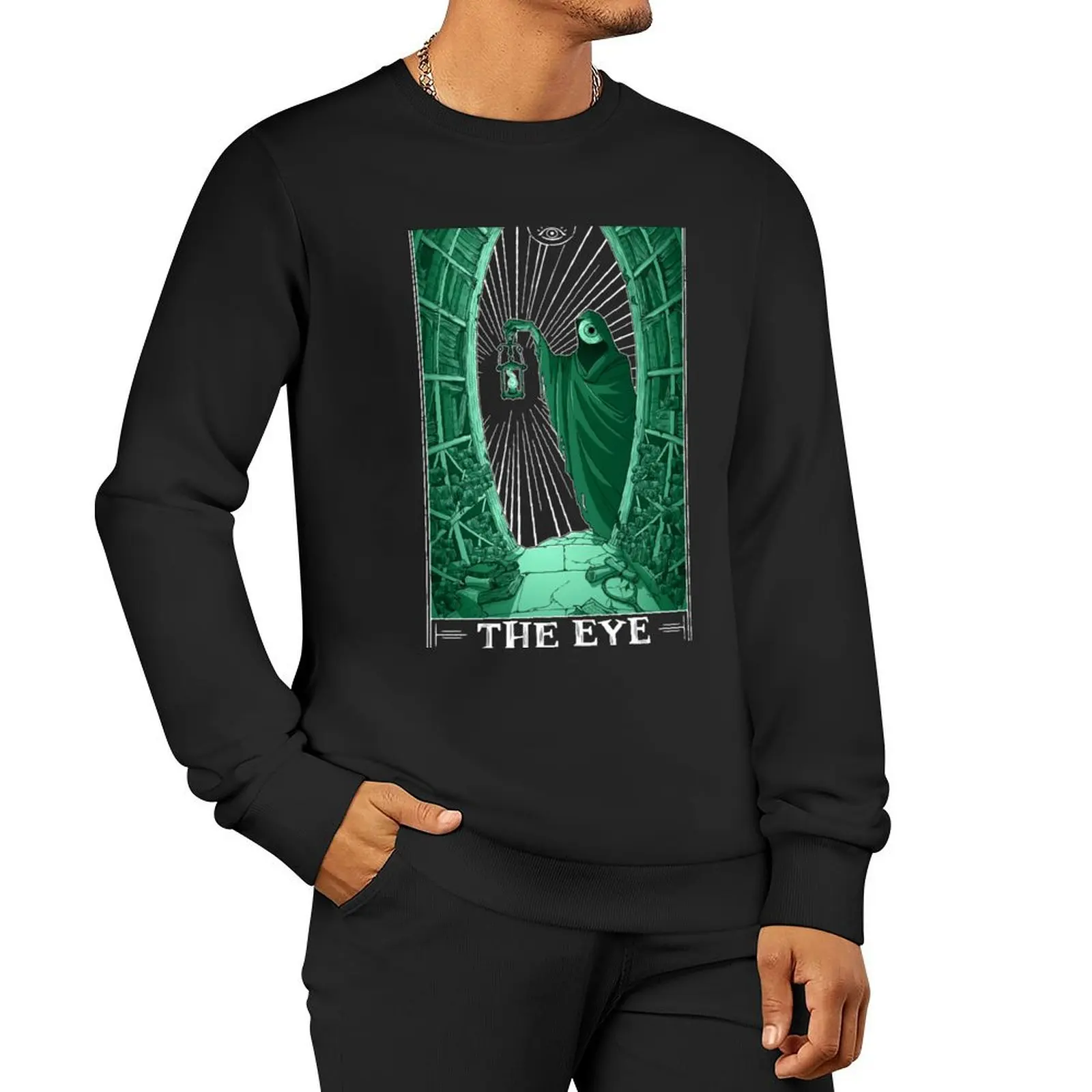 The Eye Tarotesque (Dark) Sweatshirt men's winter sweater autumn new products sweatshirts men