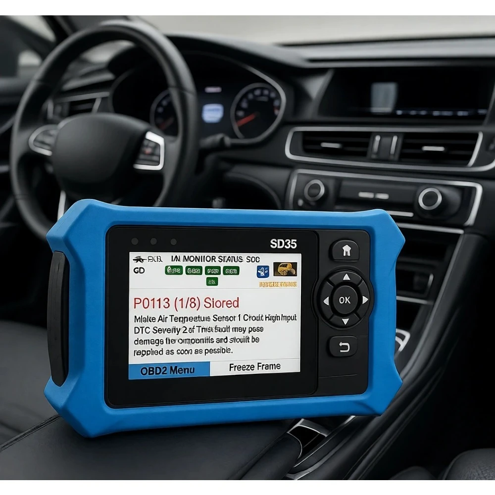 

Усовершенствованный OBD2 сканер с функцией проверки ABS, SRS, TPMS, диагностики двигателя, данных в реальном времени, диагностики всех систем, универсальная совместимость с автомобилями.