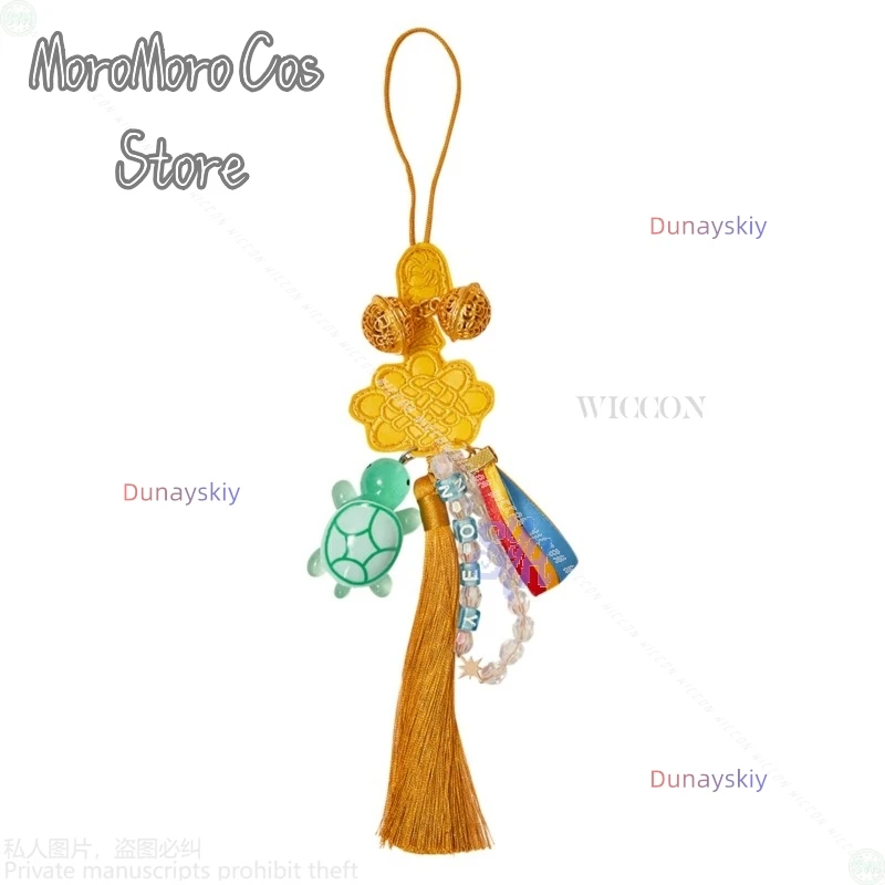 Kpop شيطان زوي تأثيري أنيمي كوسبفريس فيزان لطيف الصينية عقدة الدعائم لطيف السلاحف زوي اسم قلادة جيراي كي الفتيات الدعائم هالوين كوس #5