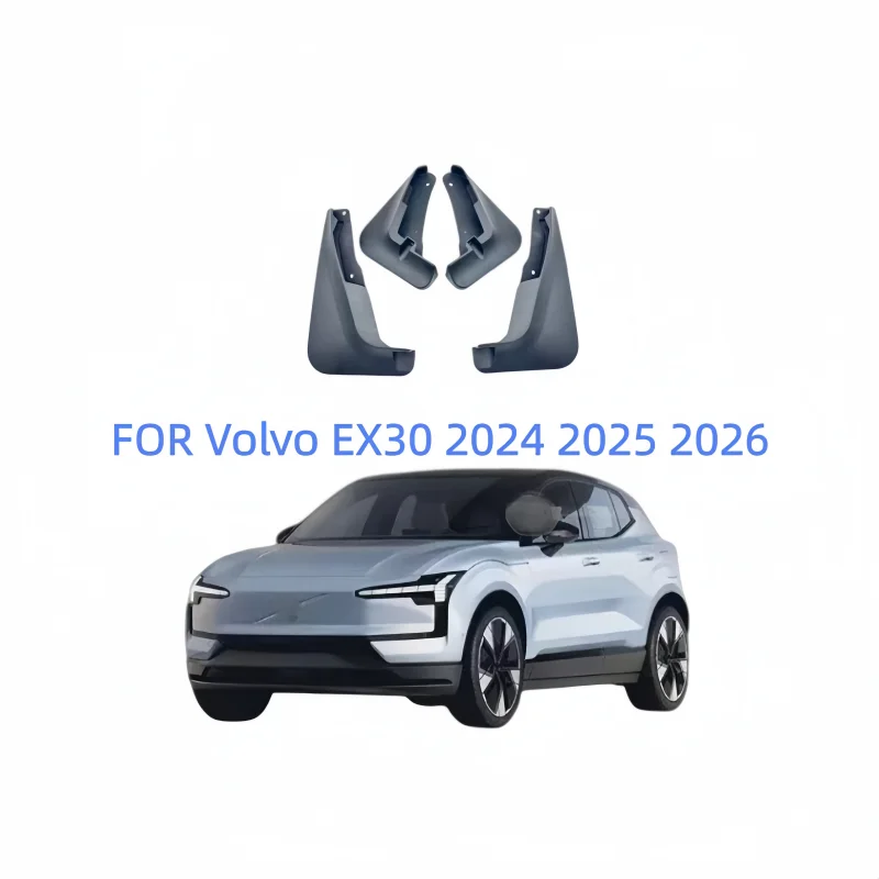 FOR Volvo EX30 2024 2025 2026 Mud Flaps Splash Guards OEM Style Car-Specific Mudflaps for Volvo EX30 Cross Country Front Rear