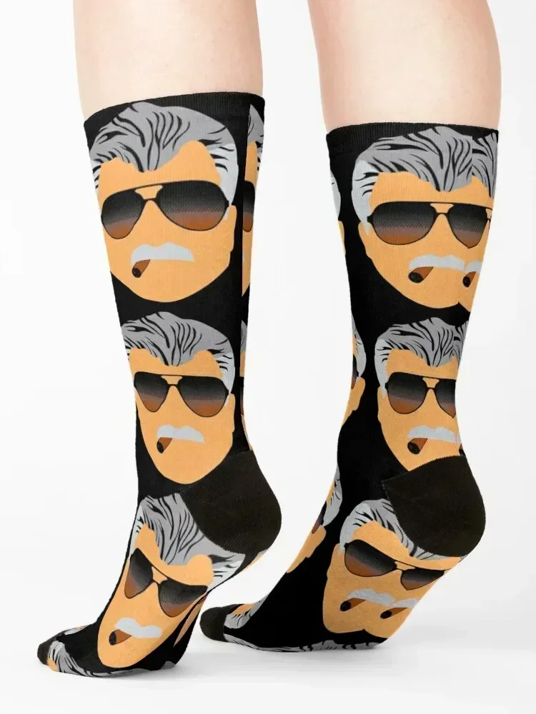 MIKE DITKA FACE CHICAGO Socks Heating sock Novelties cotton compression Socks Women Men's