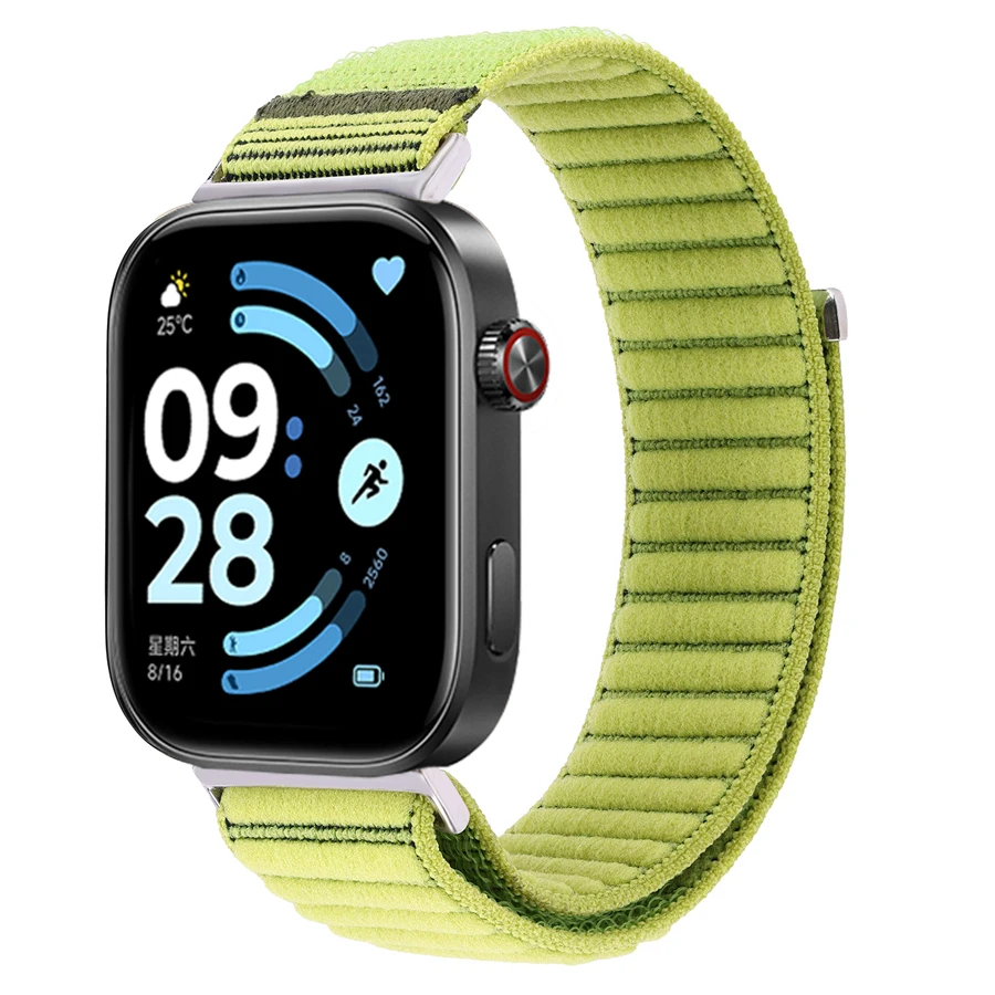 Nylon bandje voor Xiaomi Mi Band 8 9 10 Pro, ademend, verwisselbaar armbandje voor Redmi Watch 4 5 6, polsbandje, horlogeband, riem