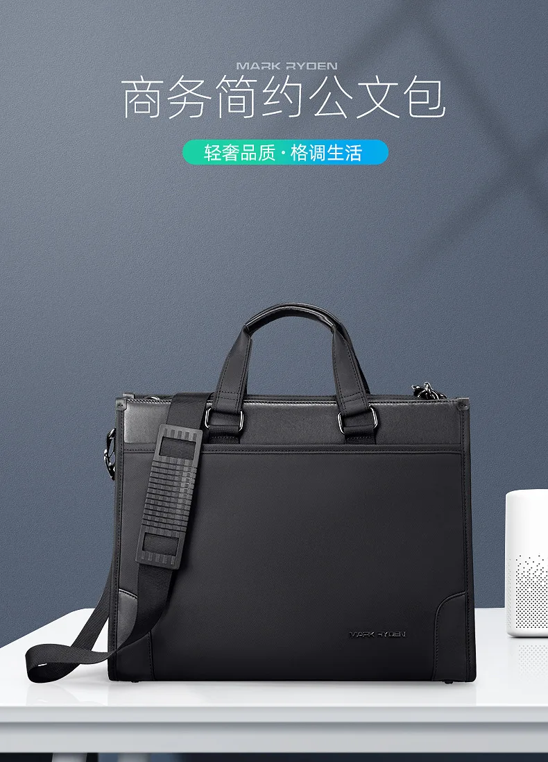 Mark Ryden Men Laptop case Oxford Briefcase Travel Bags Large Handbag Messenger Bags Male Fashion Shoulder Bag