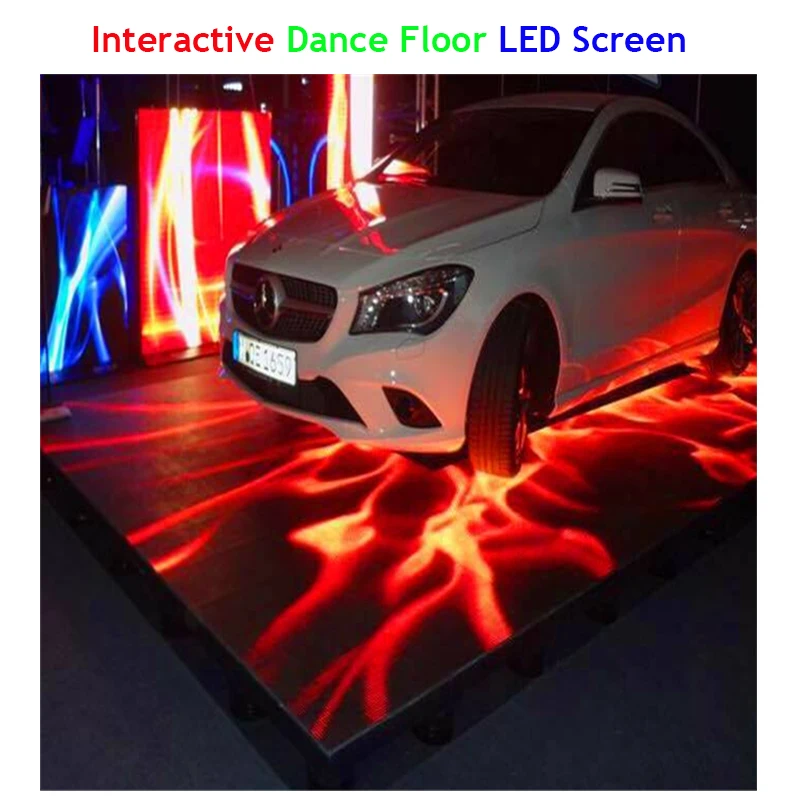 

Interactive Waterproof Floor Tile LED Display P3.91 P2.9 Nightclub Disco Dance Floor LED Screen Panel