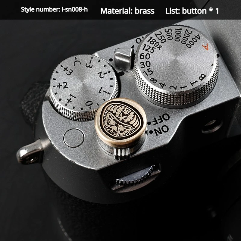 Suitable for Fuji xe5xm5xt30 Second Generation xt50x100vi Nikon ZF Camera Shutter Button cap