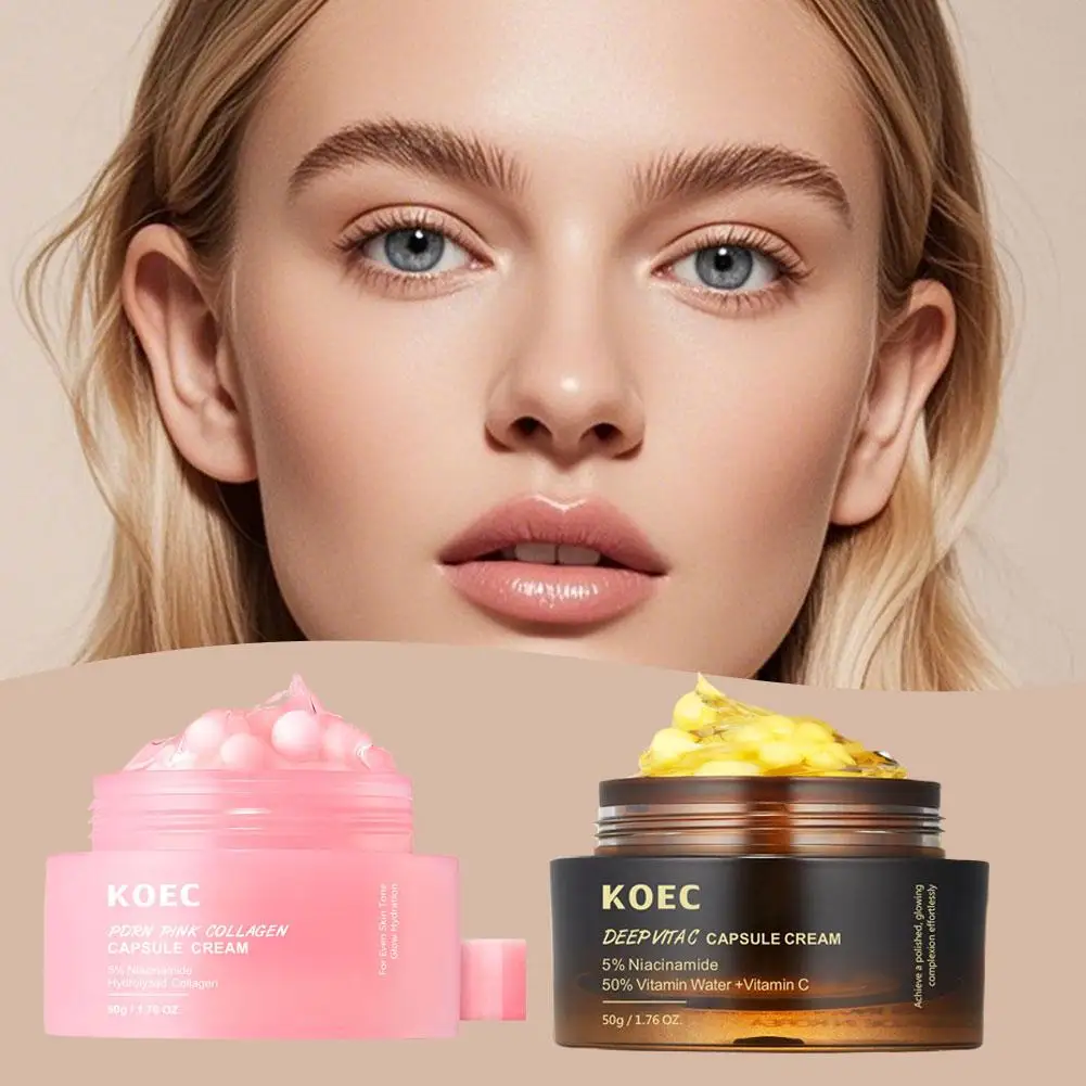 

KOEC Anti Wrinkle Face Cream Skin Care Polypeptide Collagen Filling Facial Moisturizing Tightening Soothing Hydration Cream