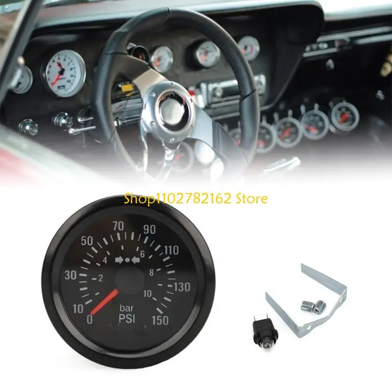 

547B Constructions Machinery Measuring Instrument VDO Barometer 0-10BAR/0-150PSI