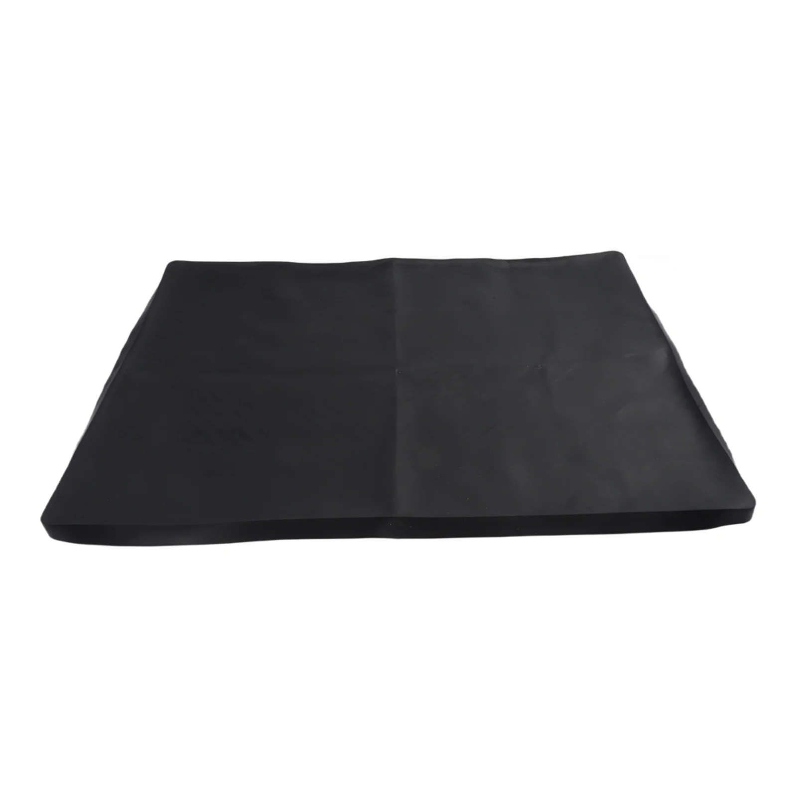 Drainage Mat Kitchen Protector Black Silicone Mat Easy To Clean Hygienic Maintenance Reliable Use Compact Size