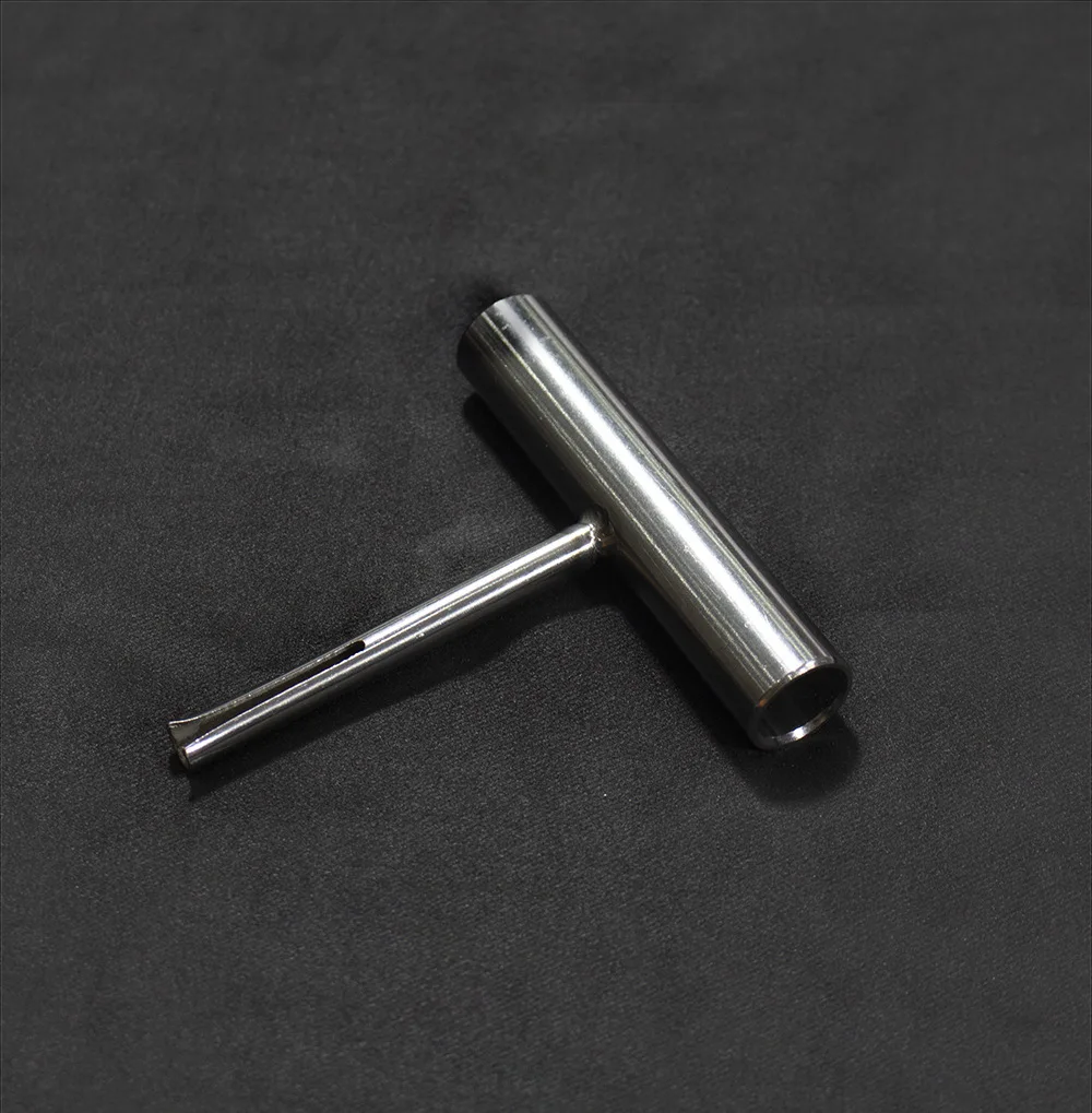 T شكل قضيب عظم الترقوة أداة الإدراج الفولاذ المقاوم للصدأ Spearfishing الغوص المطاط عظم الترقوة إدراج قضيب T شكل بار Speargun أداة #6