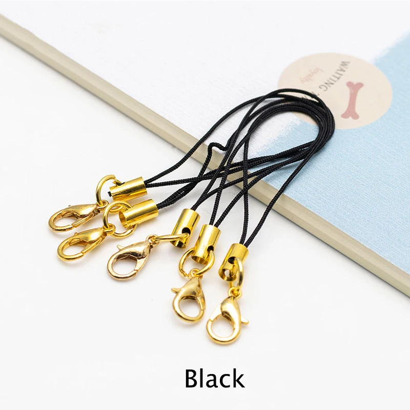 20/50/100 Stück Schlüsselband, Lanyard, Schnur, Seil mit Karabinerverschluss, Schlüsselanhänger, Haken, Handy-Set, Charms, Schlüsselring, Anhänger, Schlüsselring-Zubehör – Detail 13