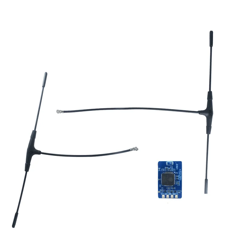 A42T-915Mhz 868Mhz ELRS RX Diversidade Receptor Dual Core RX TCXO Antena Dupla Para FPV Long Rang Racing Drone