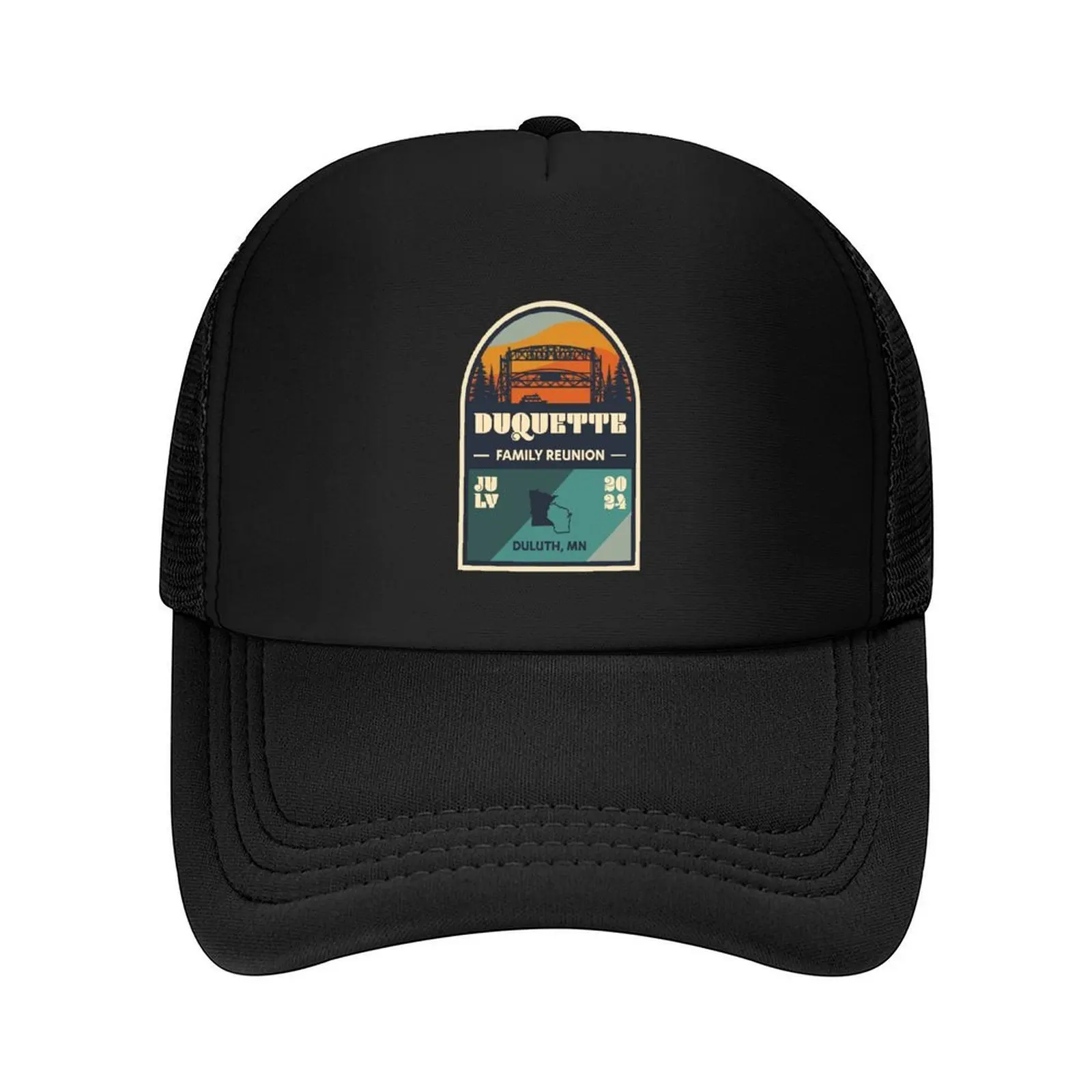 

Duquette Family Reunion 2024 Baseball Cap beach hat fun hats hats for men sun hat Women's Hats 2025 Men's