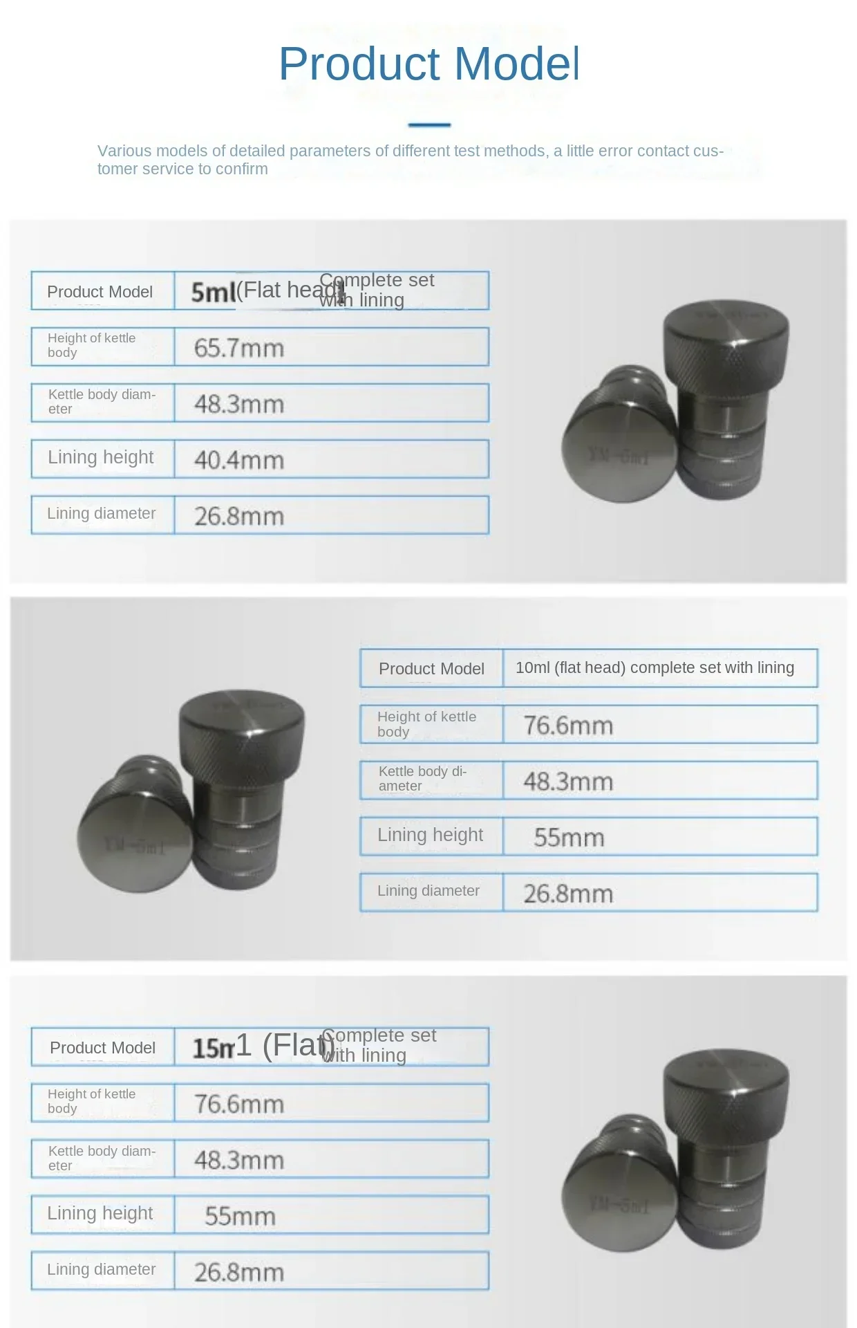 Hydrothermal Synthesis Reactor Stainless Steel Digestion Tank 100 150 ml