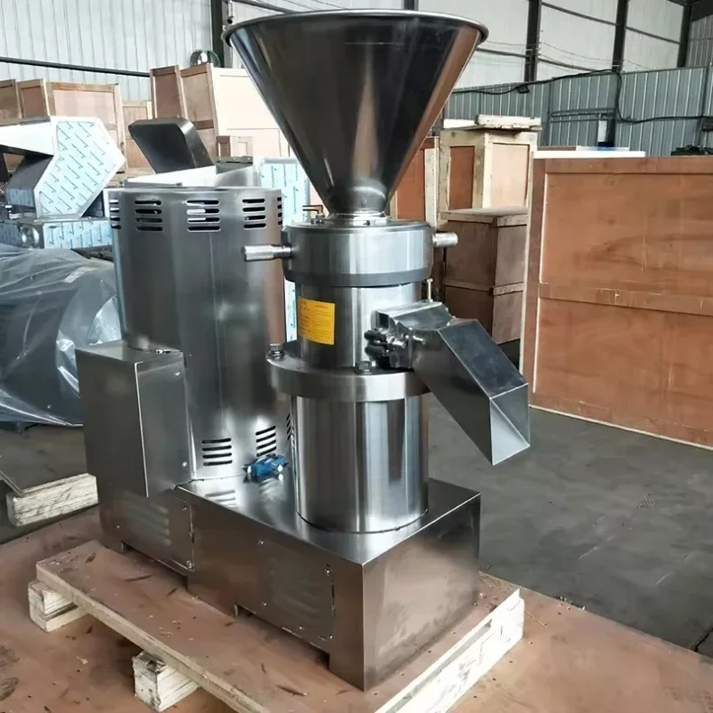 Commercial Grinding Tahini Grinder Wet Colloid Mill Cocoa Peanut Butter Making Machine Hot sales