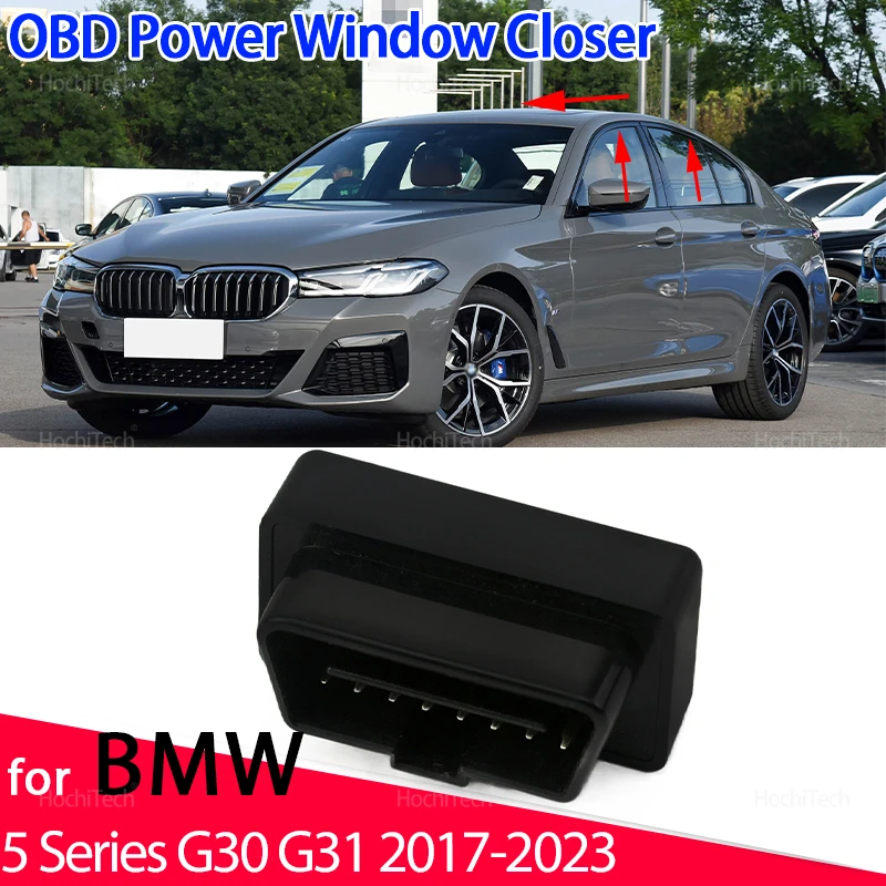 

Car OBD Window Glass Roll Up Closer Controller for BMW 5 Series G30 G31 2017 2018 2019 2020-2023 Window Opening Closing Module
