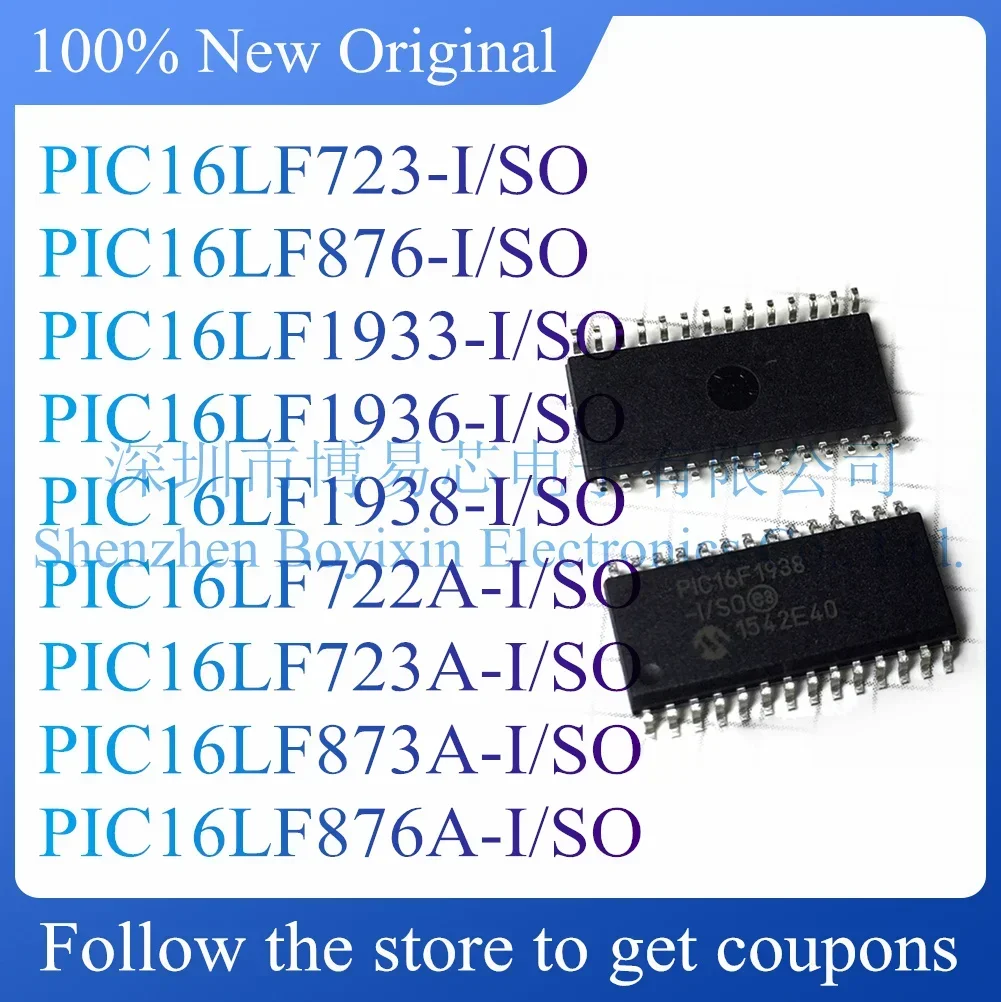 

PIC16LF723 PIC16LF876 PIC16LF1933 PIC16LF1936 PIC16LF1938 PIC16LF722A PIC16LF723A PIC16LF873A PIC16LF876A-I/SO