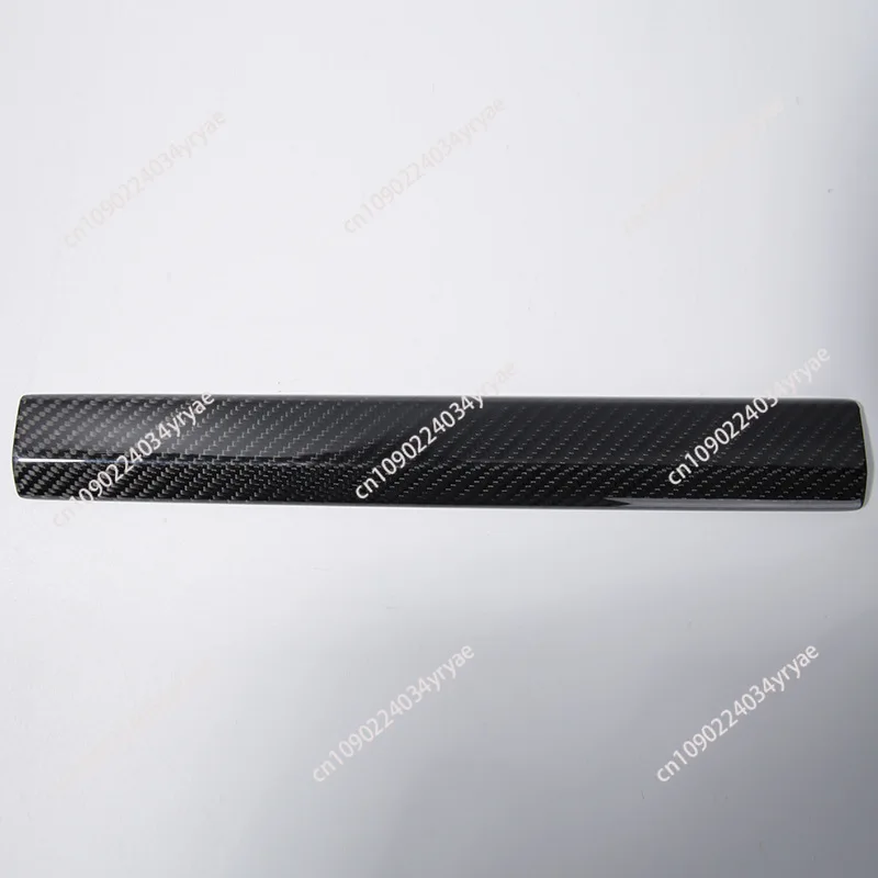 Adecuado para Porsche 718 tira de control central para pasajeros juego de cuatro piezas de pegatinas de carbono secas de fibra de carbono real 16-24