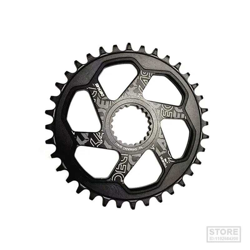 DECKAS 1X12 Speed Round Oval Chainring For shimano M6100 M7100 M8100 M9100 Crankset MTB Bike Bicycle Center Lock 30T 32T 34T 36T