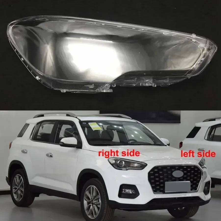 

For Hyundai IX35 2018 2019 2020 Front Headlamp Cover Transparent Lamp Headlight Shell Lens Plexiglass Replace Original Lampshade