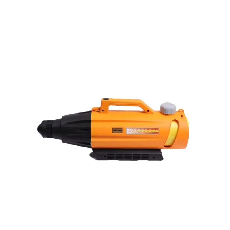 Efficient portable ultra-low voltage motor cold fog electric spray