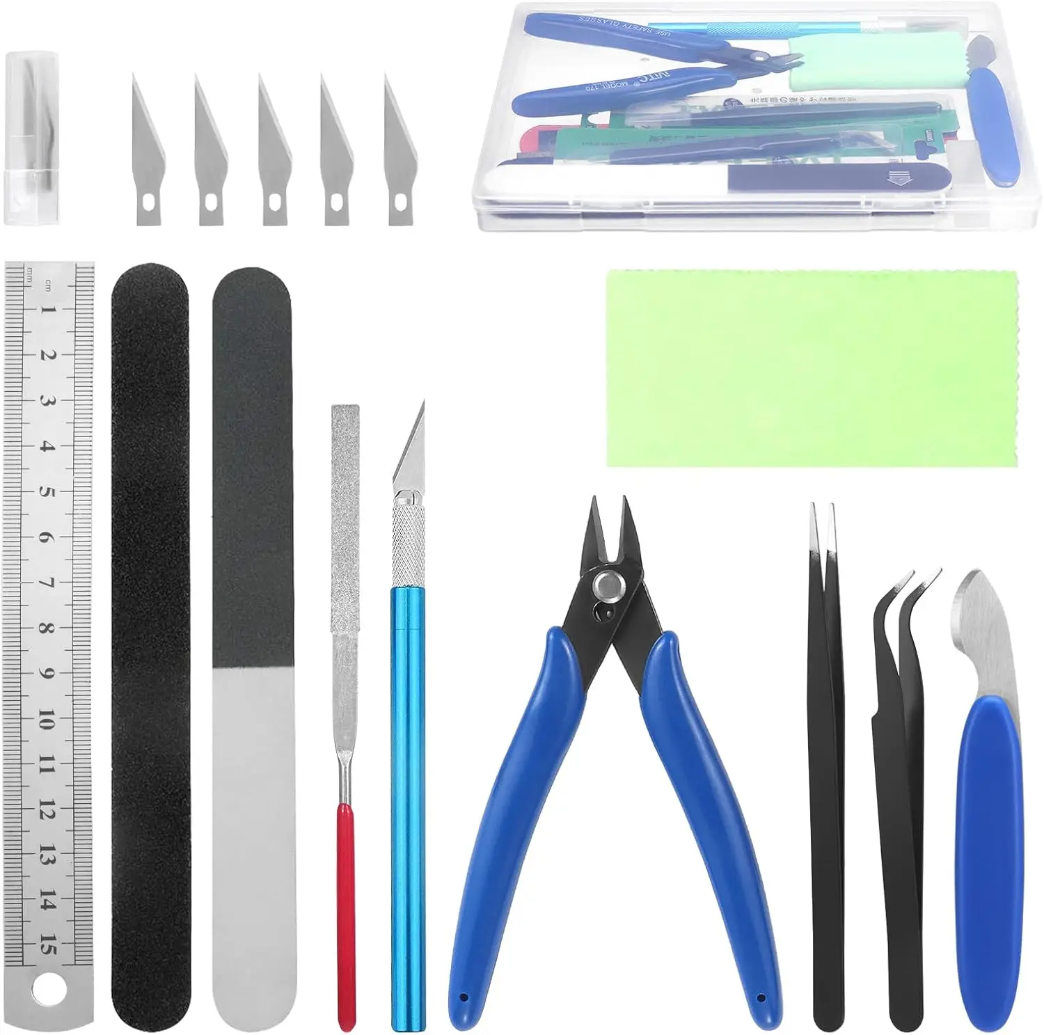 

11PCS Hobby Model Tool Kit for Gundam Assembly, Building, and Repairing