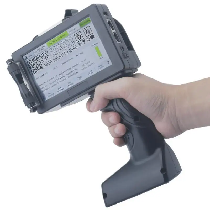 DOCOD T130-H 25.4MM TIJ Manual Handheld Inkjet Portable Coder Machine for Expire Date Code
