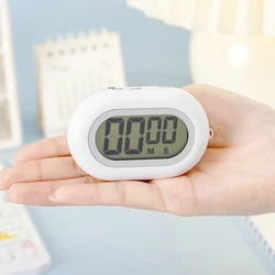 1 pz mini LCD Timer digitale compiti a casa studio conto alla rovescia uovo sodo Timer promemoria cucina con cavo accessori da cucina