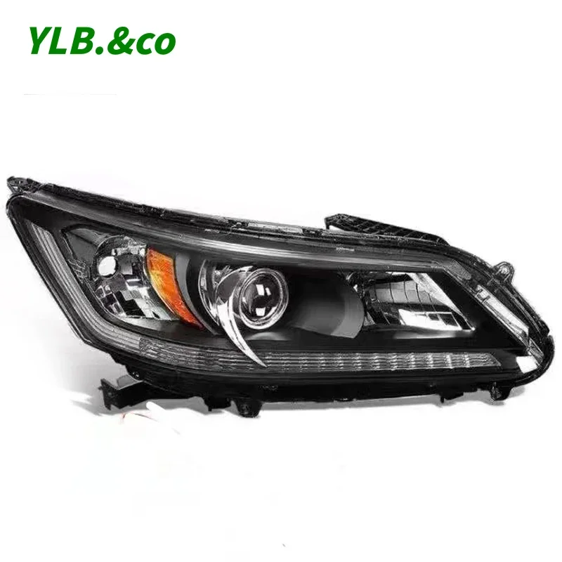 Yellow High Quality Auto Spare Parts Head Light Lamp Headlight Headlamp For Honda Accord 2014-2015 33100-T2A-A01 33150-T2A-A01