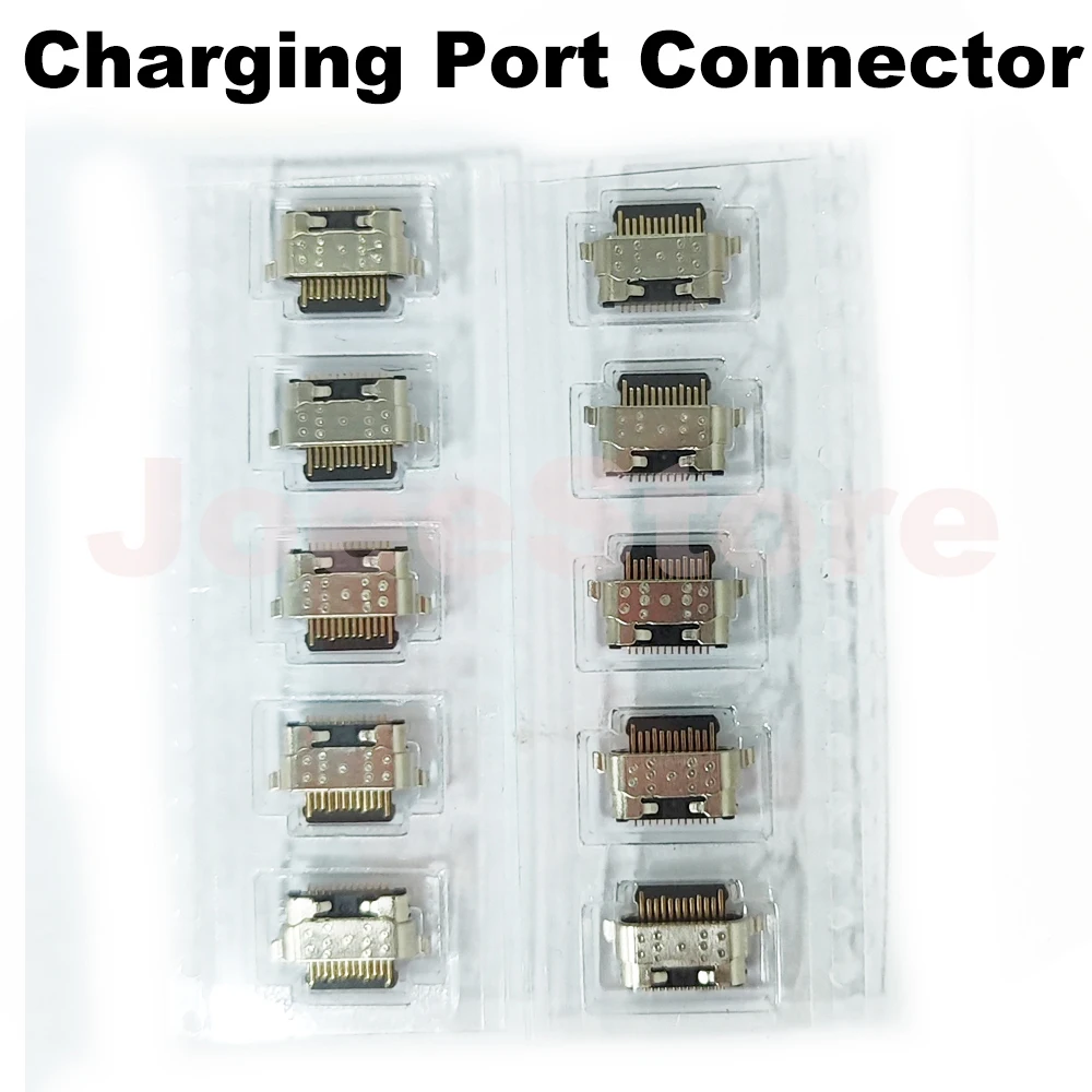 100Pcs USB Charging Port Jack Dock Connector For Samsung A20 A30 A50 A70 A51 A21s A01 A30s A20s A50s A11 A21 A31 A52 A02s A32