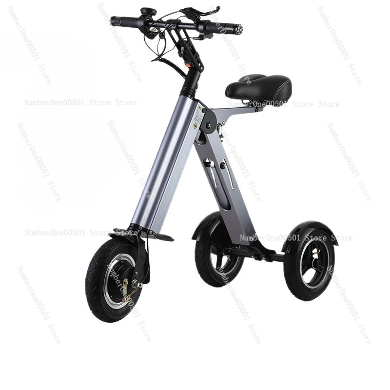 

Foldable Ultra Light Electric Trike Lithium Battery Mini Scooter for Adults Seniors Women Commute