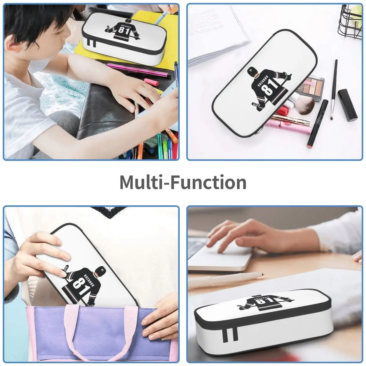 Lovely Ilya Rozanov Heated Rivalry Pencil Cases Pencilcases Pen for Student Big Capacity Bag Students School Gift Stationery