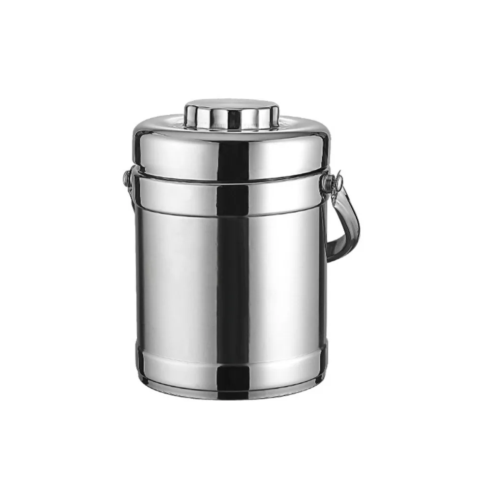 

1.3/1.9L Thermos Lunch Box Stainless Steel Leakproof Food Storage Containers with Handle Large Capacity Insulated LunchBox