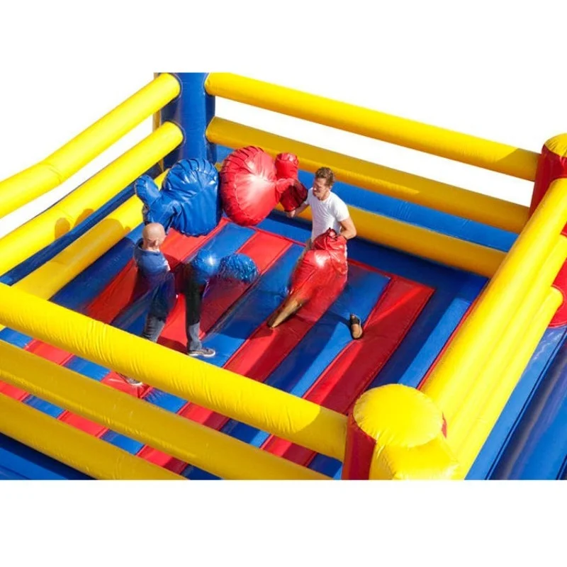 Fun Sports Meeting Props Double Confrontation Fighting Ring Boxing Game Anti-drop Inflatable Cushion Air Mold Manufacturer