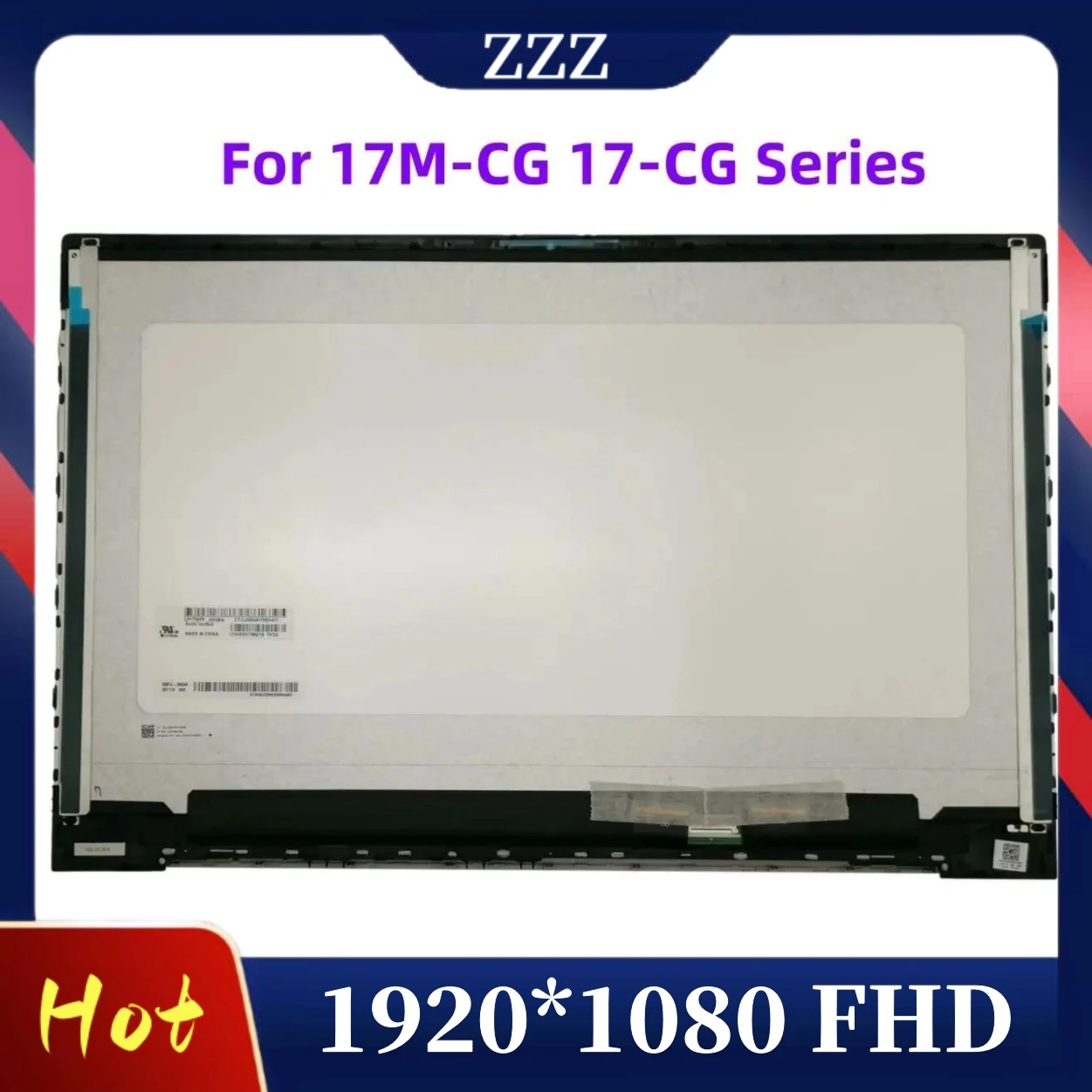 

L87971-001 L87972-001 17.3" FHD 1080P For HP Envy 17m 17-cg 17m-cg LCD Screen Laptop Replacement Assembly Touch Display Panel