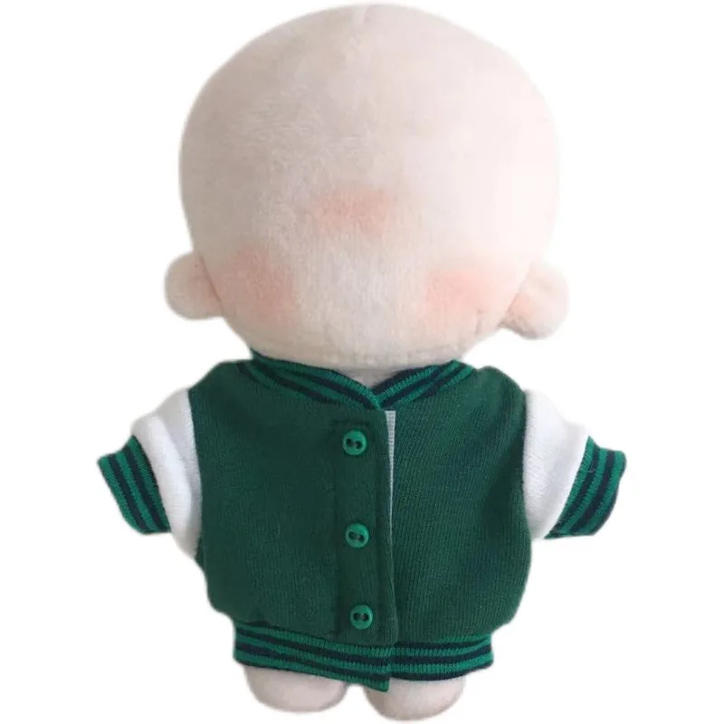 Baby coat 10cm chubby, cute and handsome baseball sportswear, doll clothes