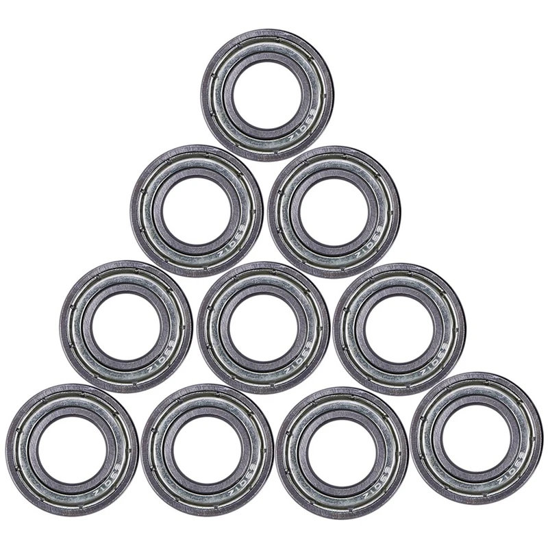 40 Stück 12mm x 24mm x 6mm abgedichtete Radial kugellager mit tiefer Nut 6901z