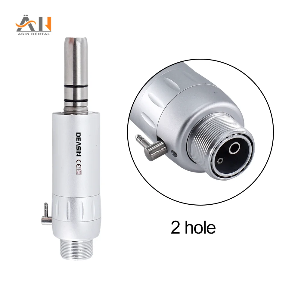 Dental Tool Slow Low Speed Air Motor Micromotor 2/4 Hole Connector For NSK Contra Straight Handpiece High Quality Equipment