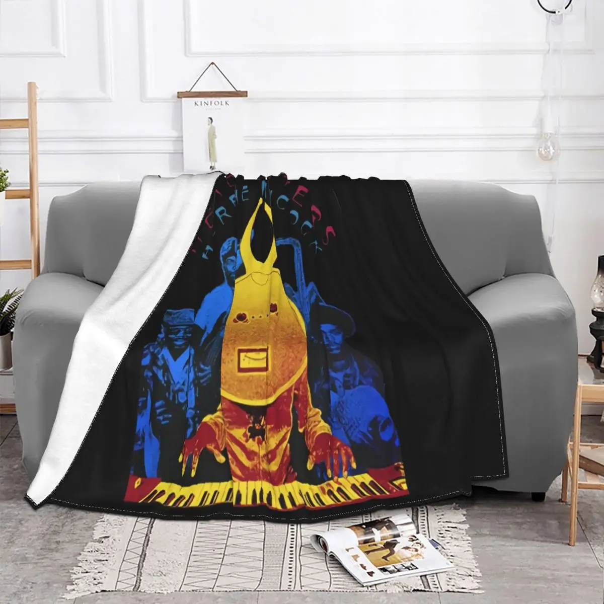 New Popular Herbie Hancock Head Hunters Jazz Singer Mens Black S 3Xl Comical Teenage Brand New Retro Throw Blanket