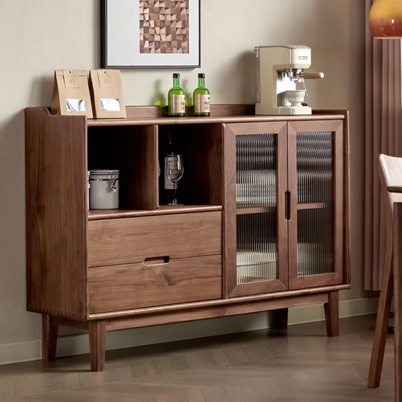 

Customizable North American Black Walnut Side Cabinet