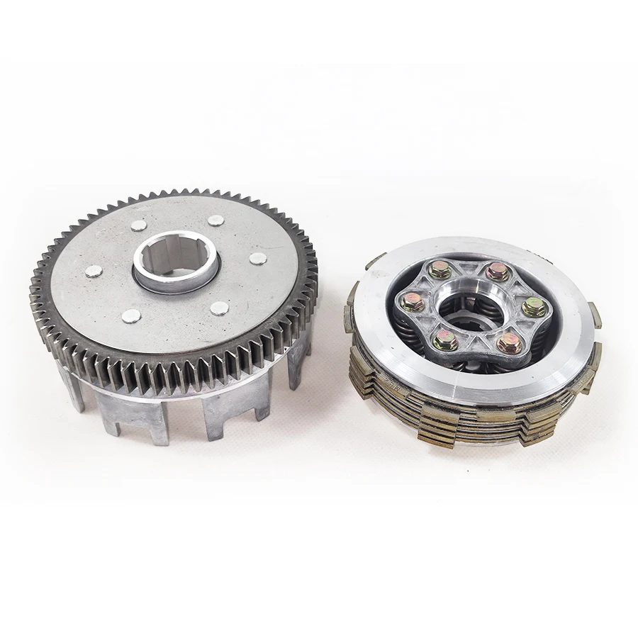 Sprzęgło 70 zębów Sprzęgło o średnicy 127 mm, 6 płytek i 6 kolumn do Zongshen, Bashan, Lycin Lifan CB CG200cc 250cc Silnik chłodzony wodą — zdjęcie 5