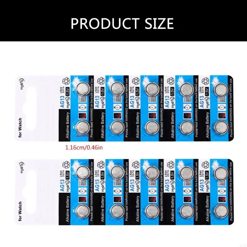 pilas alcalinas del botón 918C LR44 1.5V abotonan pilas moneda para los dispositivos pequeños