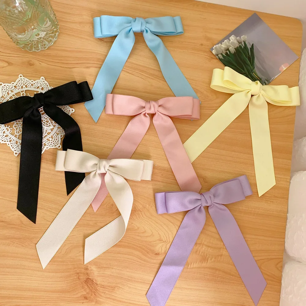 

Anime Honda Tohru Ribbon Bow Tie Hairpin Hair Clip Blue Rose Headwear Women Girls Daily Costume Cosplay Souma Kyo