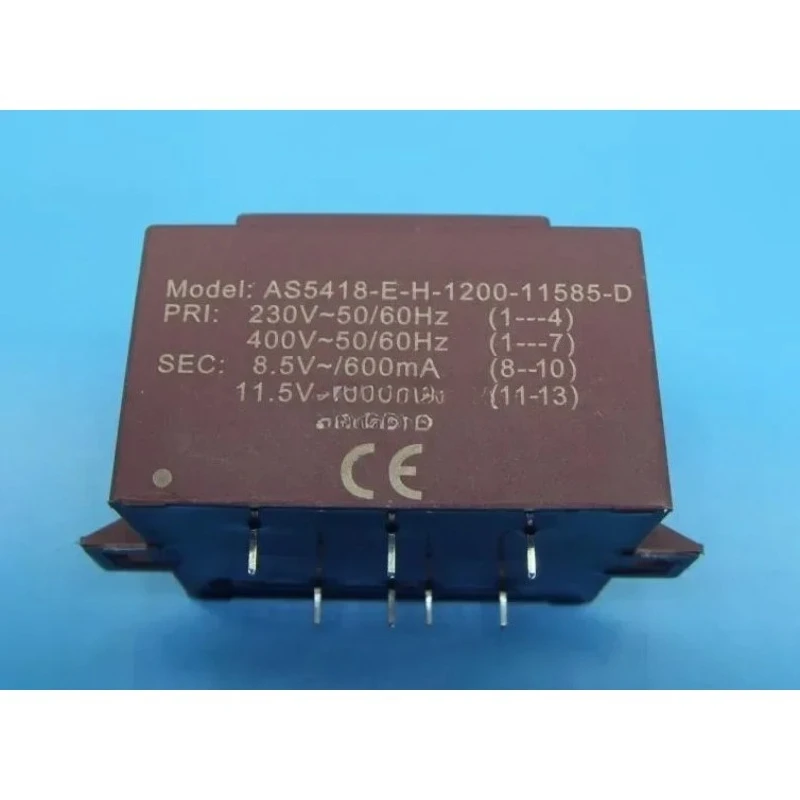 New Original Transformer AS5418 12VA Input 0-230V-400V Output 8.5V 11.5V Replaces B1406090 B 1406090